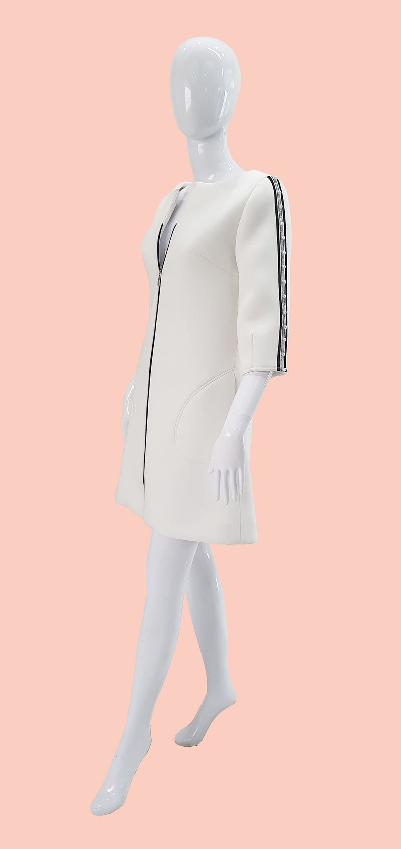 Trendy minidress style coat